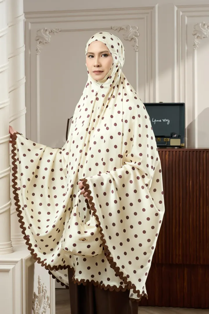 Telekung Travel Polka - Image 19