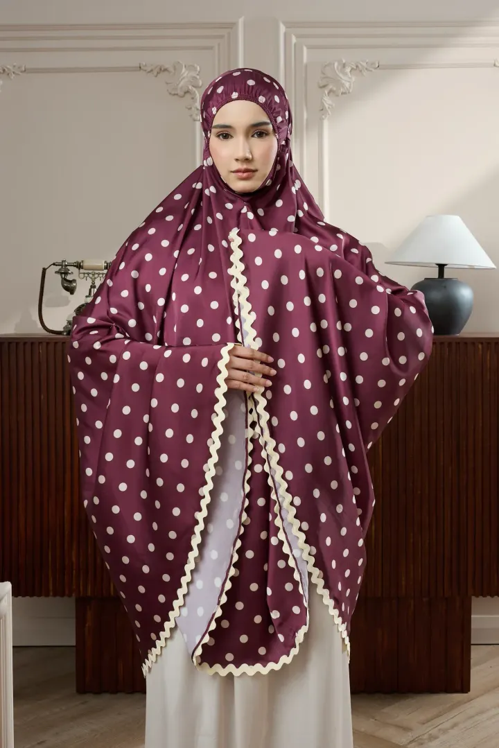 Telekung Travel Polka - Image 9
