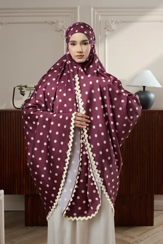 Telekung Travel Polka thumbnail 9