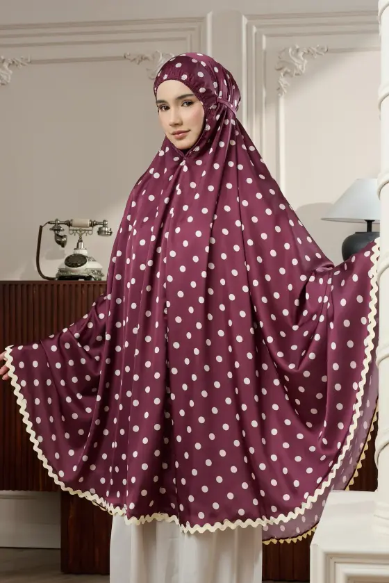 Telekung Travel Polka thumbnail 10