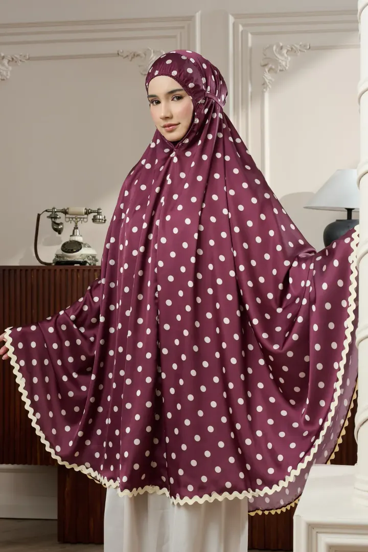 Telekung Travel Polka - Image 10